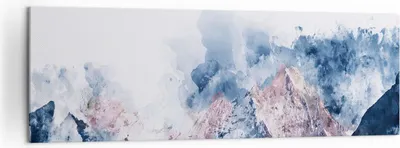 Produktbild von Bild auf Leinwand - Leinwandbild - Abstraktion modern - 160x50cm - Wand Bild - Wanddeko - Leinwanddruck - Bilder - Kunstdruck - Wanddekoration - Leinwand bilder - Wandkunst - AB160x50-3886