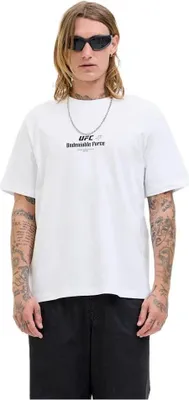 Produktbild von Jack & Jones Ufc Ultimate Kurzarm-t-shirt Weiß L Herren Weiß L