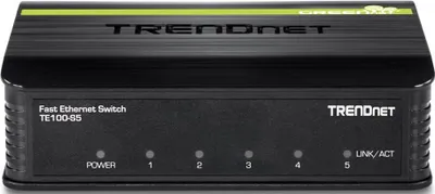 Produktbild von TRENDnet 5-Port 10/100Mbps Switch