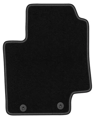 Obrázok produktu pre Velúrový koberec vodiča pre: Hyundai i20 I 2008-2014 (hatchback) – 1 ks, čierny, na mieru – Wielganizator BASIC