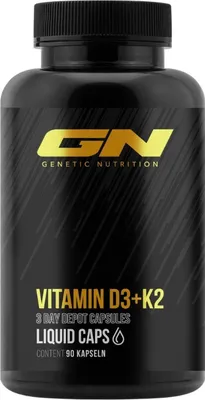 Produktbild von GN Laboratories Vitamin D3+K2-90 Flüssigkapseln