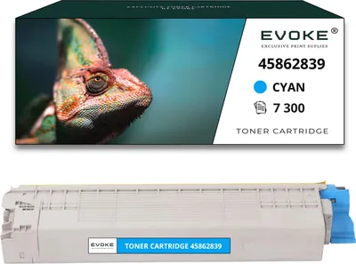 Produktbild von Toner für OKI 45-853C 45862839 Blau (cyan) | Ersatz für MC853 MC853dn MC873 MC873dn MC883