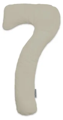 Produktbild von Theraline Bezug Bamboo für my7 Schlaf- & Stillkissen lehmgrau