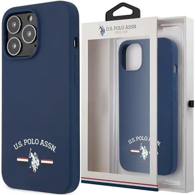 Zdjęcie produktu dla Us Polo Ushcp13Xsfgv Iphone 13 Pro Max 6,7" Granatowy/Navy Silicone Collection