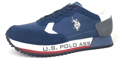 Immagine prodotto di Scarpe da uomo US Polo, modello stringato, sneakers, colore blu, per il tempo libero