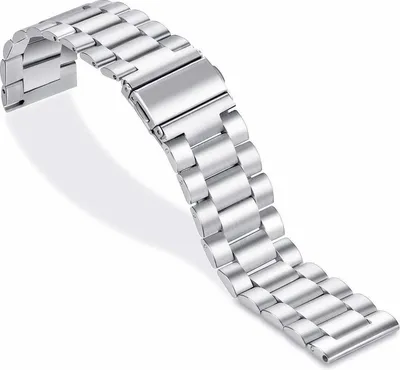 Obrázek produktu pro CHPN - Řemínek na hodinky kompatibilní se Samsungem - Vhodný pro modely Samsung 41/42 mm - Stříbrný řemínek - Kompatibilní s hodinkami Samsung - Kovový řemínek