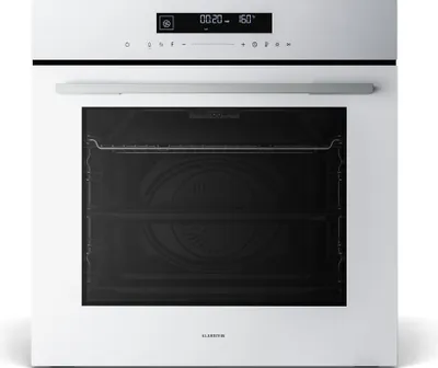 Image de Klarstein Velaire Four Encastrable 60 cm - 74L, 13 Modes, Classe A+, Commandes Tactiles, Nettoyage Facile, Four Électrique Encastrable, Minuterie, Blanc