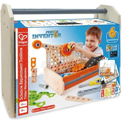 Produktbild von Hape Science Experiment Toolbox, Bau, 4 Jahr(e)