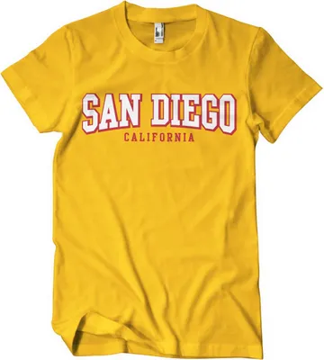 Produktbild von San Diego - California T-Shirt - XX-Large - Gold