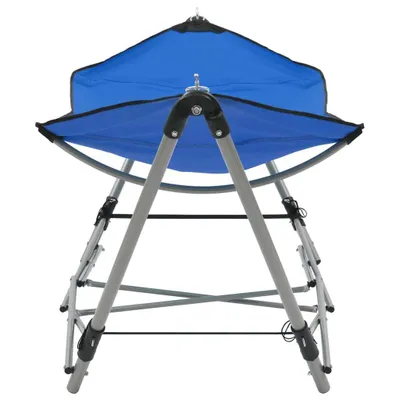 Immagine prodotto di vidaXL Amaca con supporto pieghevole Blu