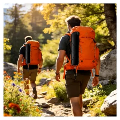 Produktbild von Aufbewahrungstasche für Trekkingstöcke, Tragetasche für Wanderstöcke, Organizer für Angeln und Outdoor-Aktivitäten, Schwarz