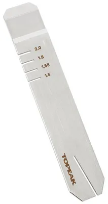Produktbild von Topeak Rotor Truing Rahmenausrichtungslehre Durchsichtig  Durchsichtig One Size