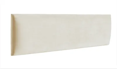 Produktbild von RAVIO Wandpaneel Wandkissen als Kopfteil für Bett 3D Wandverkleidung mit Schaumstoff Wandpolster Wanddeko (30 x 15 cm, Farbe: Creme - Magic Velvet 2250)