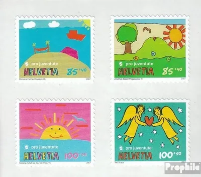 Produktbild von Briefmarken Schweiz 2007 Mi 2031-2034Fb Folienblatt (kompl.Ausg.) postfrisch Ferienspaß, Weihnachten