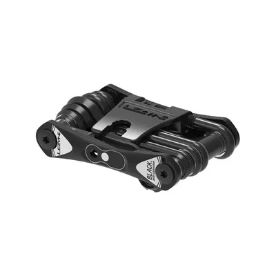 Produktbild von Lezyne RAP II CO2 TOOL, Werkzeug für Fahrräder, Fahrrad-Universalwerkzeug, Schwarz, Aluminium, Stahl, T10, T25, T30, 2,2.5,3,4,5,6 mm