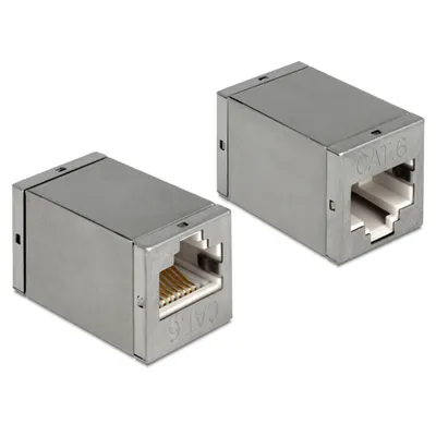 Produktbild von Delock Netzwerkkoppler - RJ-45 (W) zu RJ-45 (W)