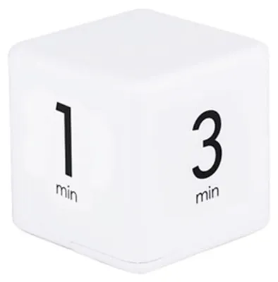 Digitaler Würfel-Timer, Countdown-Alarm, 1-3-5-10 Min