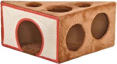 Productafbeelding van Kattenmand met speelruimte en verstopplaats voor katten