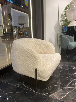 Image de Fauteuil moderne Meubles de salon Meubles textiles Une place Élégant de luxe