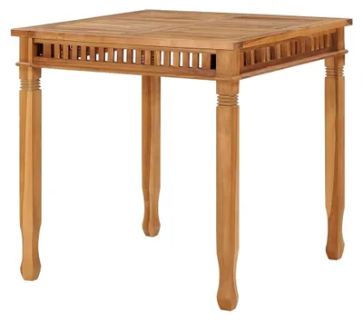 Produktbild von Garten-Esstisch Terrassentisch Outdoor Tisch 80x80x80 cm aus Teakholz