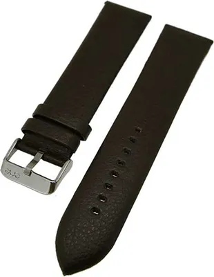 Produktbild von Uhrenarmband Piero Magli LEDER dunkel Braun 18mm 128500003 NEU