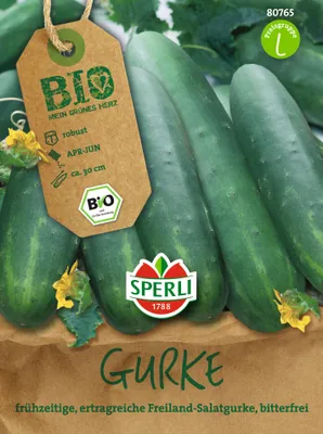 Produktbild von SPERLI  Salatgurkensamen Sonja Cucumis sativus 25 Pflanzen