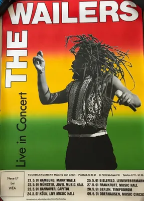 Produktbild von The Wailers - Live 1991 - Plakat - 59x84 cm