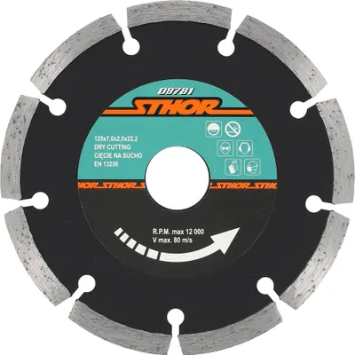 Zdjęcie produktu dla Tarcza diamentowa „segmentowa” 125 x 22,2 mm