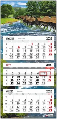 Immagine prodotto di Calendario 2026 Mulini tripartiti Sb12-6