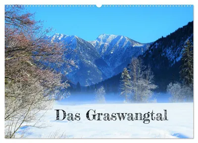 Produktbild von Das Graswangtal (Wandkalender 2027 DIN A2 quer), CALVENDO Monatskalender