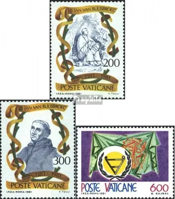 Produktbild von Briefmarken Vatikanstadt 1981 Mi 789-790,791 (kompl.Ausg.) gestempelt Rausbroec