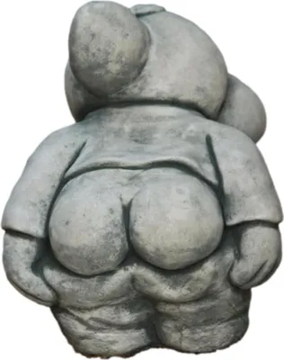 Produktbild von Schöner Witziger Troll aus Steinguss Neu Frostfest Witterungsbeständig DE-577
