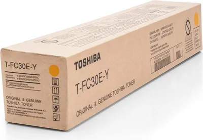 Image de Toshiba T FC30EY - Jaune - Original - Cartouche de toner - pour e-STUDIO 2050C, 2051C, 2550C, 2551C (6AG00004454)