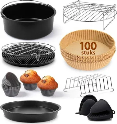 Immagine prodotto di Accessori per friggitrice ad aria - Carta da forno Ø 20 cm