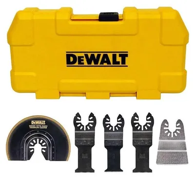 Image de Coffret de 5 accessoires DEWALT DT20715-QZ pour multi-cutter
