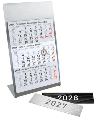 Produktbild von Tischkalender zum Aufstellen I 2027/2028 I tr094