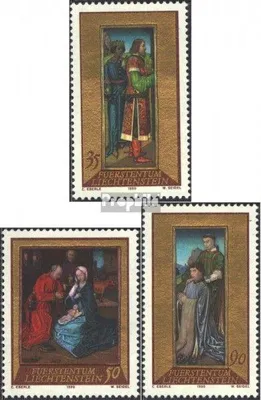Produktbild von Briefmarken Liechtenstein 1989 Mi 978-980 (kompl.Ausg.) postfrisch Weihnachten