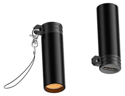 Imagen del producto de INF Encendedor Mini Type-C de Encendido por Soplo (Pack de 2) — USB-C 6.5W 5V1.3A, Aleación de Aluminio, A prueba de viento