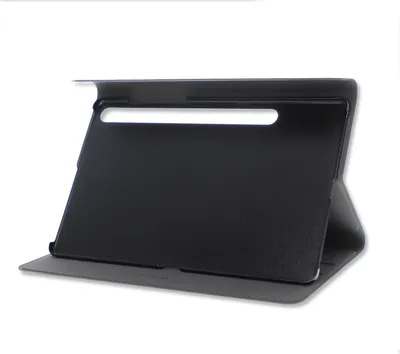 Produktbild von 4Smarts Lederetui, Echtleder Klapphülle für Galaxy Tab S6 10.5 - Schwarz