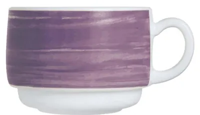 Productafbeelding van Brush Purple espressokop, stapelbaar, 19 cl - 12 stuks