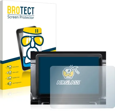 Produktbild von BROTECT Schutzglas für Fiat Ducato 2021 10" Uconnect Radio Schutzfolie Panzer Folie Glas Display Schutz klar
