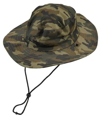 Productafbeelding van Quiksilver heren zonnehoed "Bushmaster" met brede rand, model "Floppy Visor Bucket Hat", kleur: C