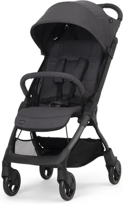 Produktbild von Leichter Kinderwagen – Kompakter Reisebuggy – Ideal für Reisen mit Baby – Flugzeuggeeignet – 55 x 48 x 22 cm – Schwarz