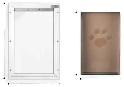 Produktbild von Haustür, Aluminiumrahmen, wetterfestes Design, S
