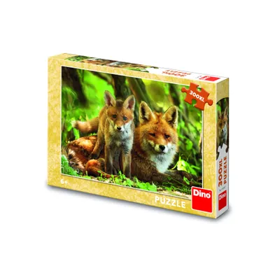 Immagine prodotto di Puzzle Volpe e cucciolo 300 pezzi XL