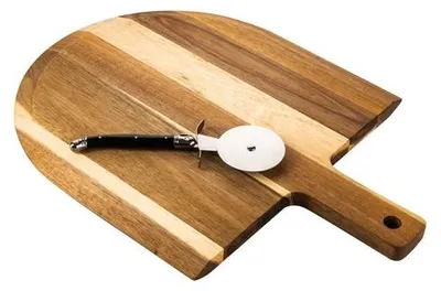 Obrázek produktu pro LAGUIOLE Kráječ na pizzu s akáciovým prkénkem