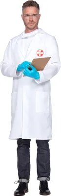 Image de Blouse de médecin, costume de carnaval, taille : L