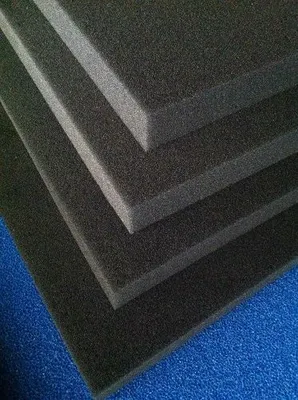 Produktbild von Pondlife Filterschaum schwarz 100x100x5 cm zur optimalen Verwendung als Filtermedium in Teichfiltern : PPI 20 - mittel
