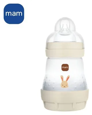 Image de Biberon - MAM - Easy Start Anti-Colique - 160 ml - Tétine débit 1 - Sable