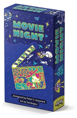 Produktbild von AllPlay Kartenspiel Movie Night, 34 Beschreibungskarten, 1-10 Spieler